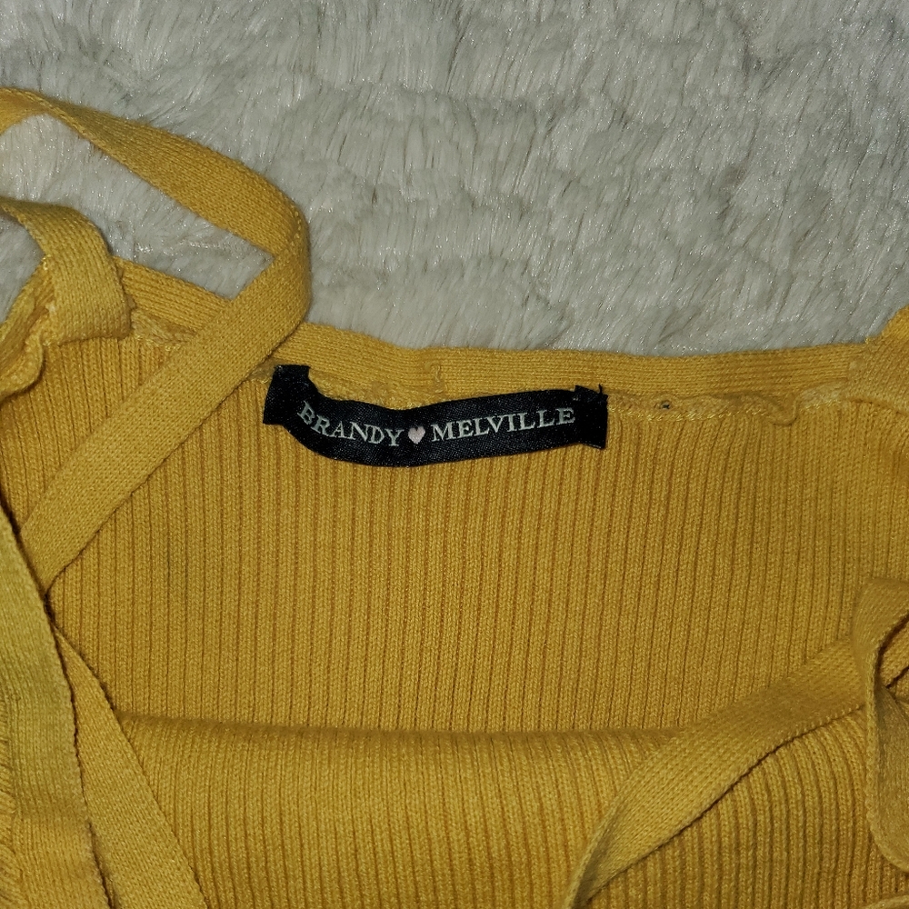 Brandy Melville Ribbed Tank - Picture 3 of 5